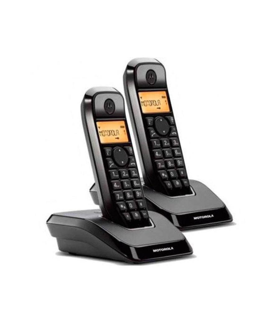 Teléfono inalámbrico dect digital motorola s1202 duo