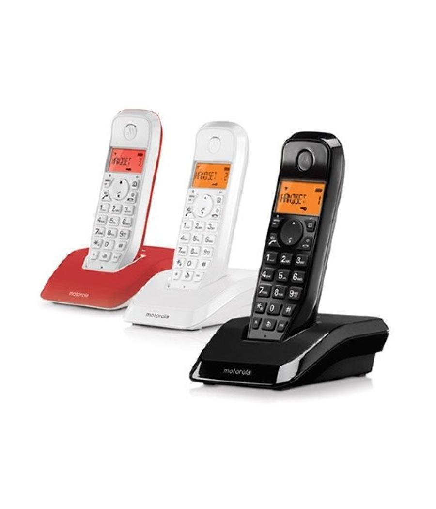 Teléfono inalámbrico dect digital motorola s1203trio