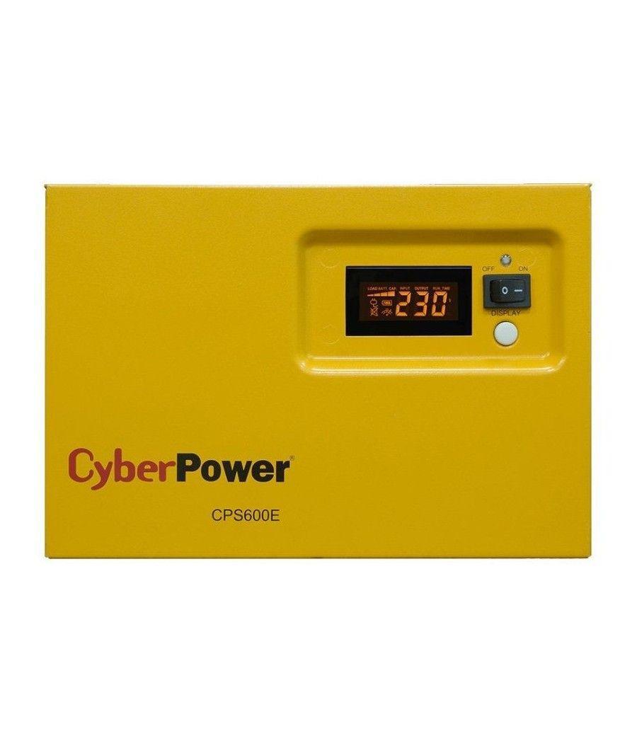 Inversor de corriente cyberpower cps600e/ 600va/ 420w schuko - Imagen 2