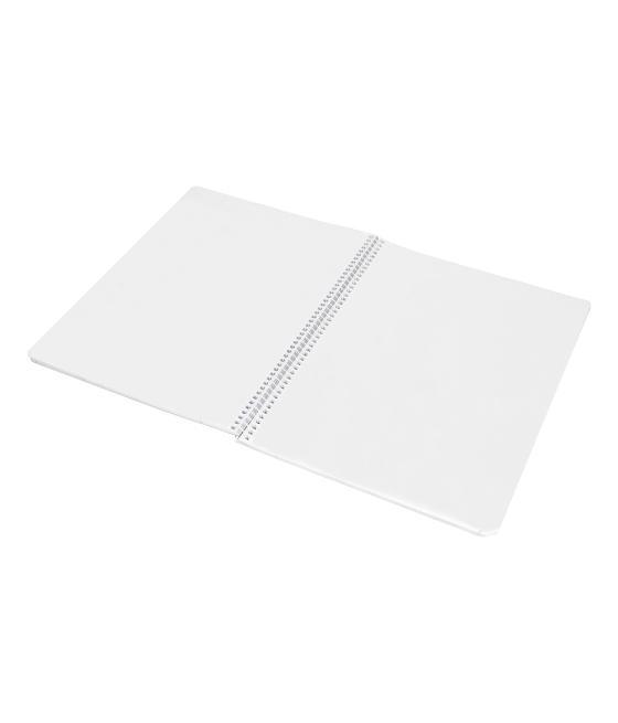 Cuaderno espiral liderpapel folio smart tapa blanda 80h 60gr liso sin margen colores surtidos