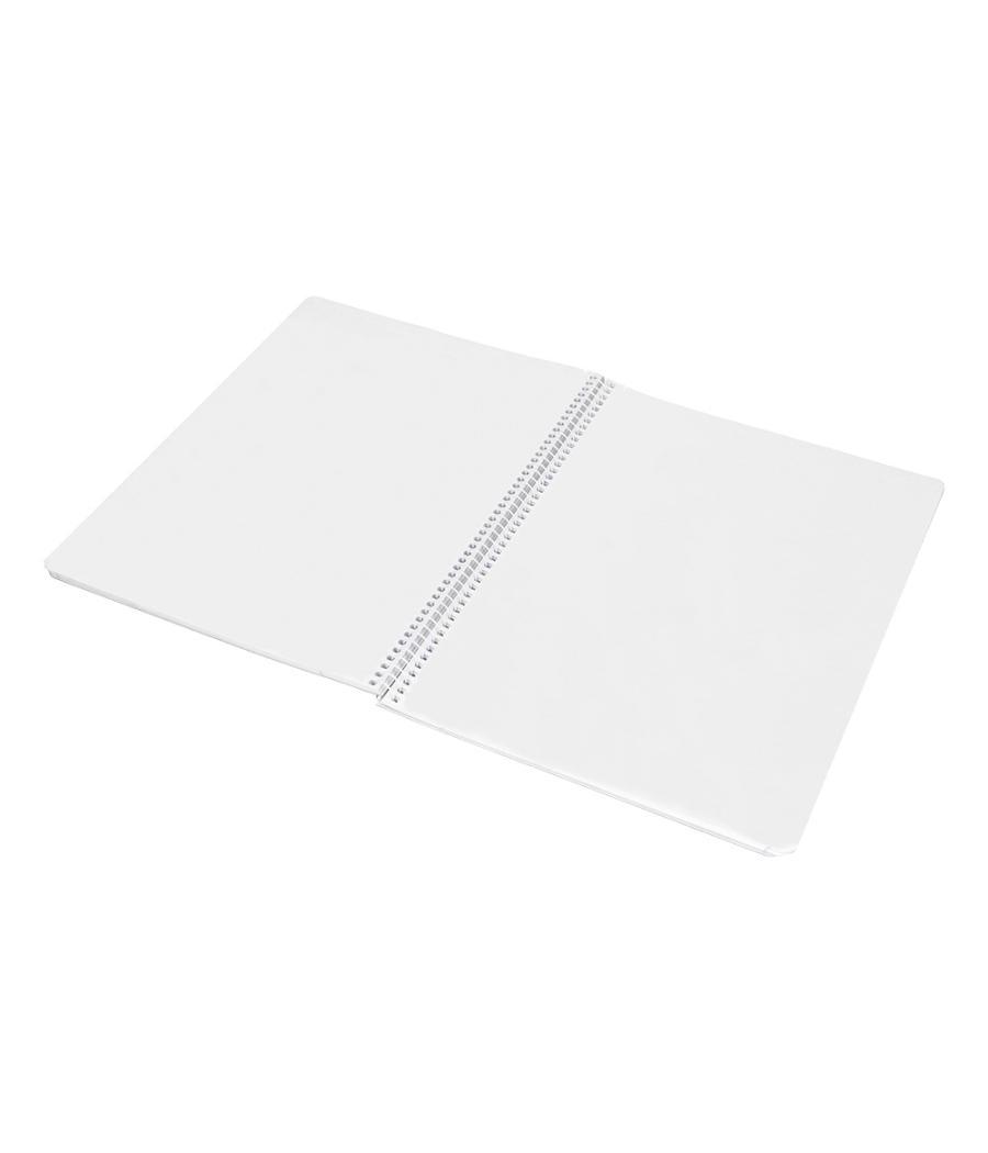 Cuaderno espiral liderpapel folio smart tapa blanda 80h 60gr liso sin margen colores surtidos