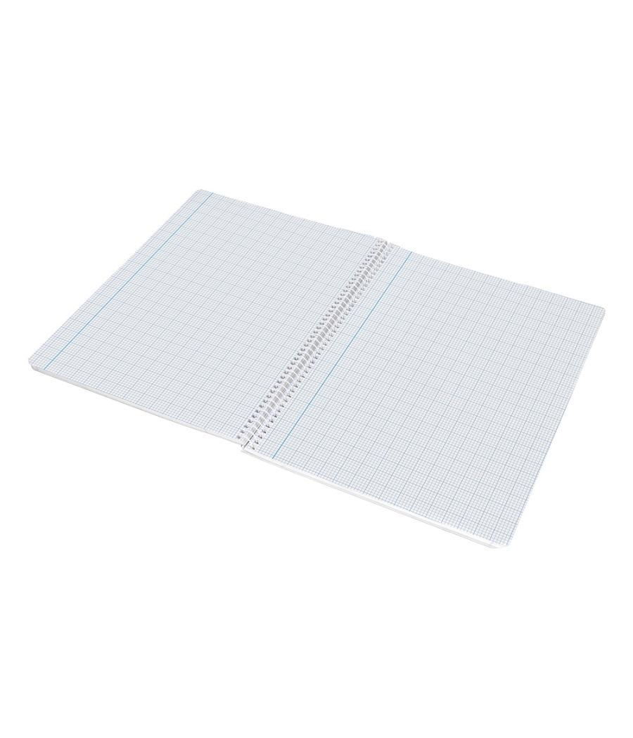 Cuaderno espiral liderpapel folio smart tapa blanda 80h 60gr milimetrado 2mm colores surtidos