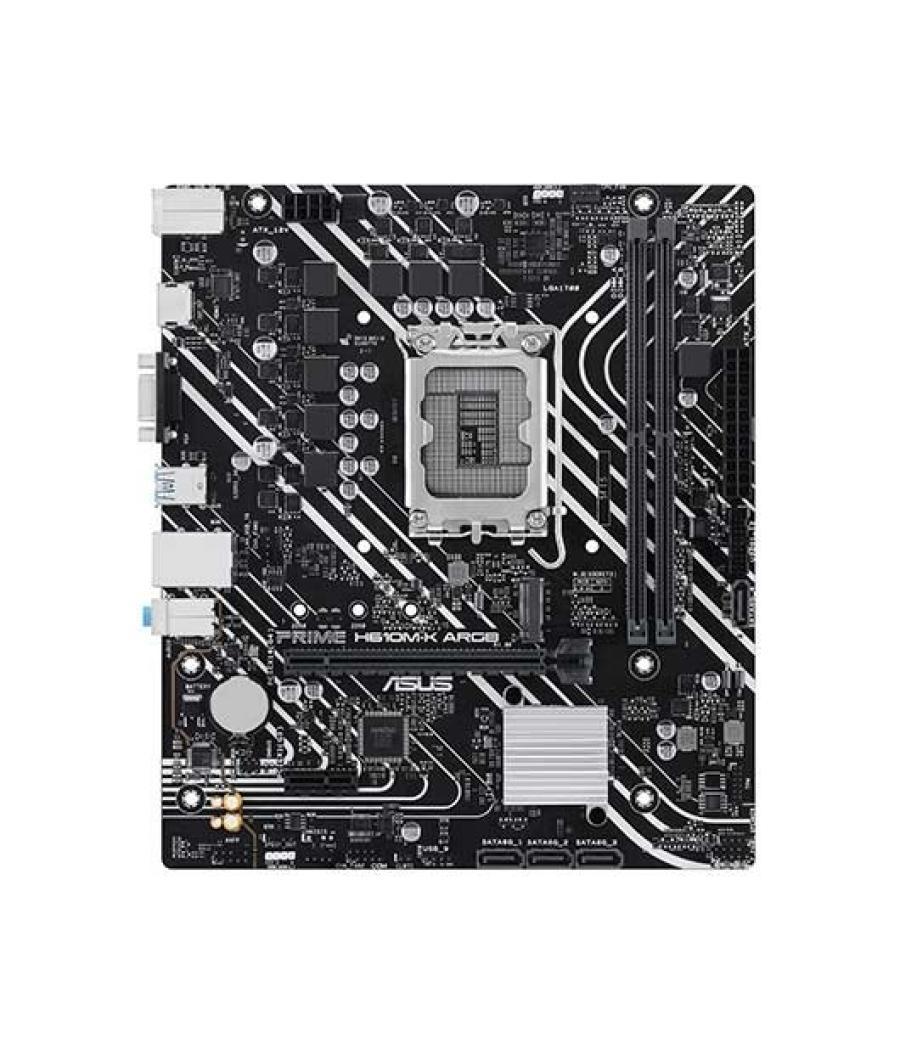 Placa base asus 1700 prime h610m-k argb