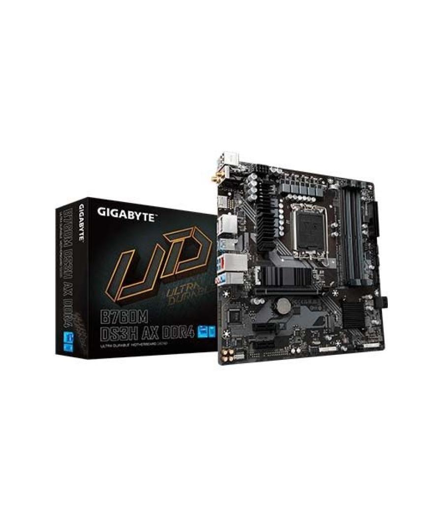 Placa base gigabyte 1700 b760m ds3h ax ddr4