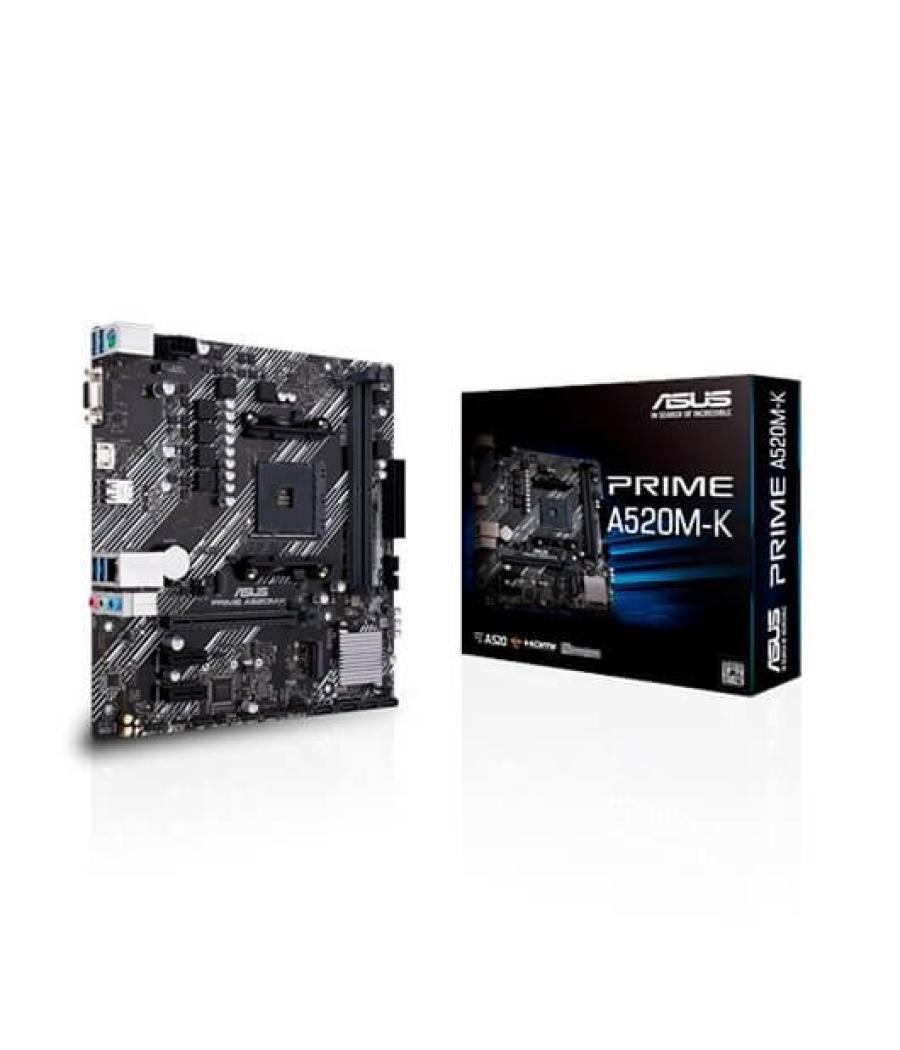 Placa base asus am4 prime a520m-k