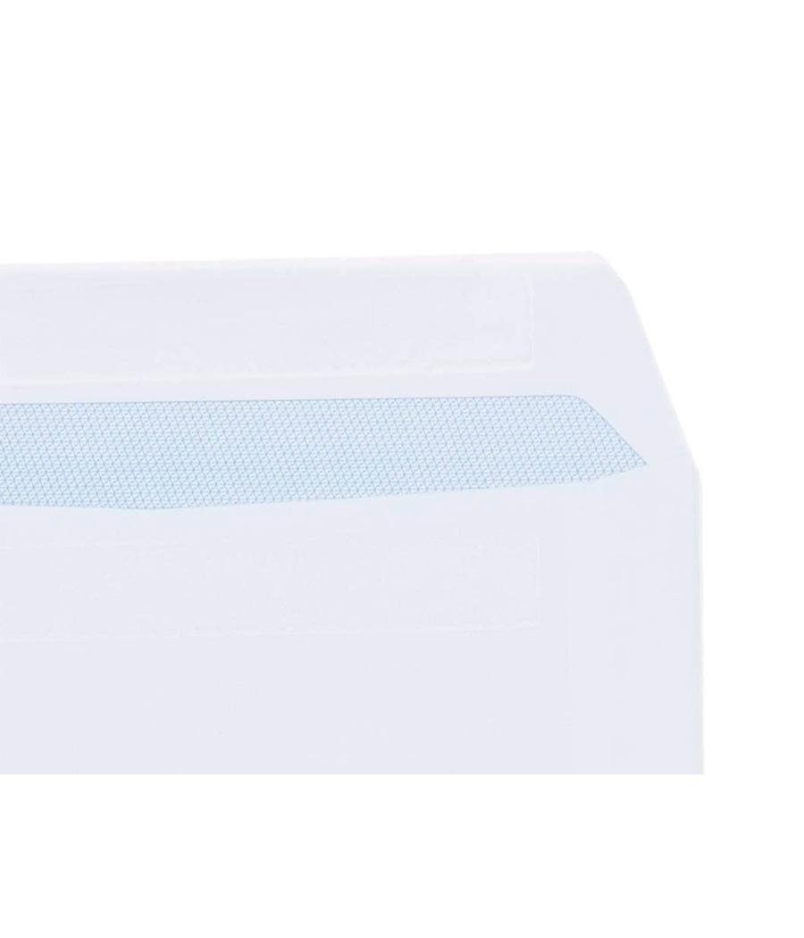 Sobre liderpapel bolsa blanco 260x360 mm solapa tira de silicona papel offset 100 gr caja de 250 unidades