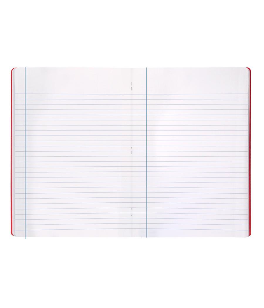 Libreta liderpapel 360 tapa de plástico a5 48 hojas 90g/m2 horizontal con margen colores surtidos