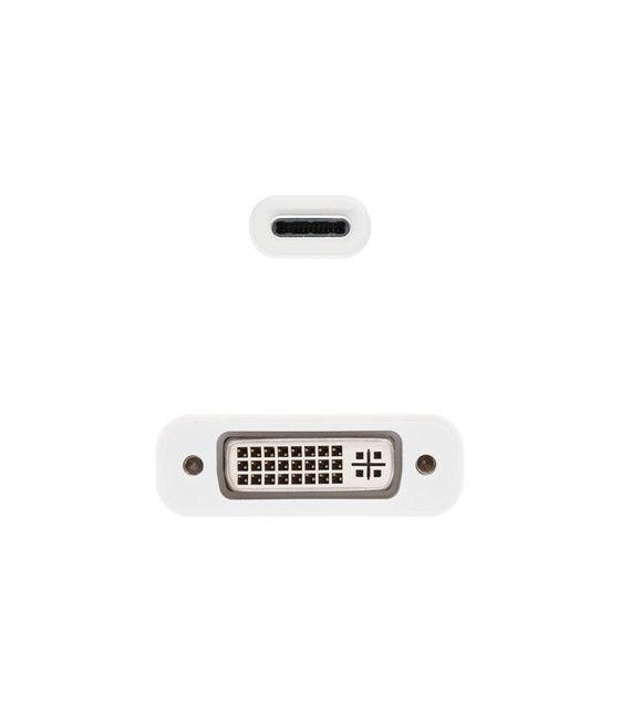 Nanocable CONVERSOR USB-C A DVI-D, 15 CM - Imagen 2