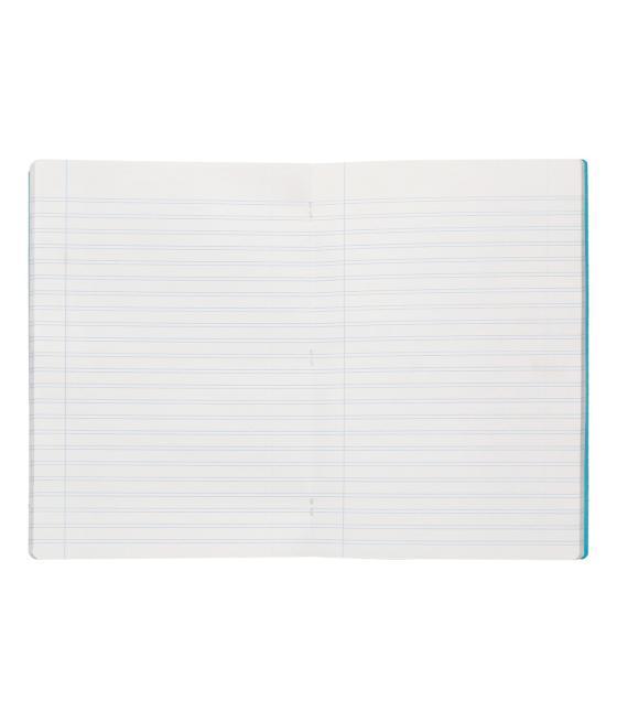 Libreta liderpapel 360 tapa de plástico a4 48 hojas 90g/m2 pauta 5 2,5mm con margen colores surtidos