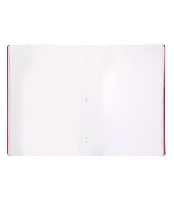 Libreta liderpapel 360 tapa de plástico a4 48 hojas 90g/m2 lisa sin margen colores surtidos