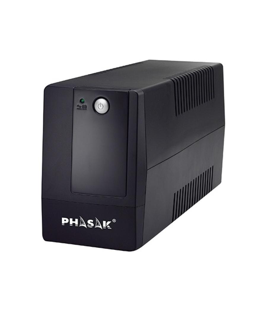 Sai/ups 600va phasak interact avr 2xschuko ph9406
