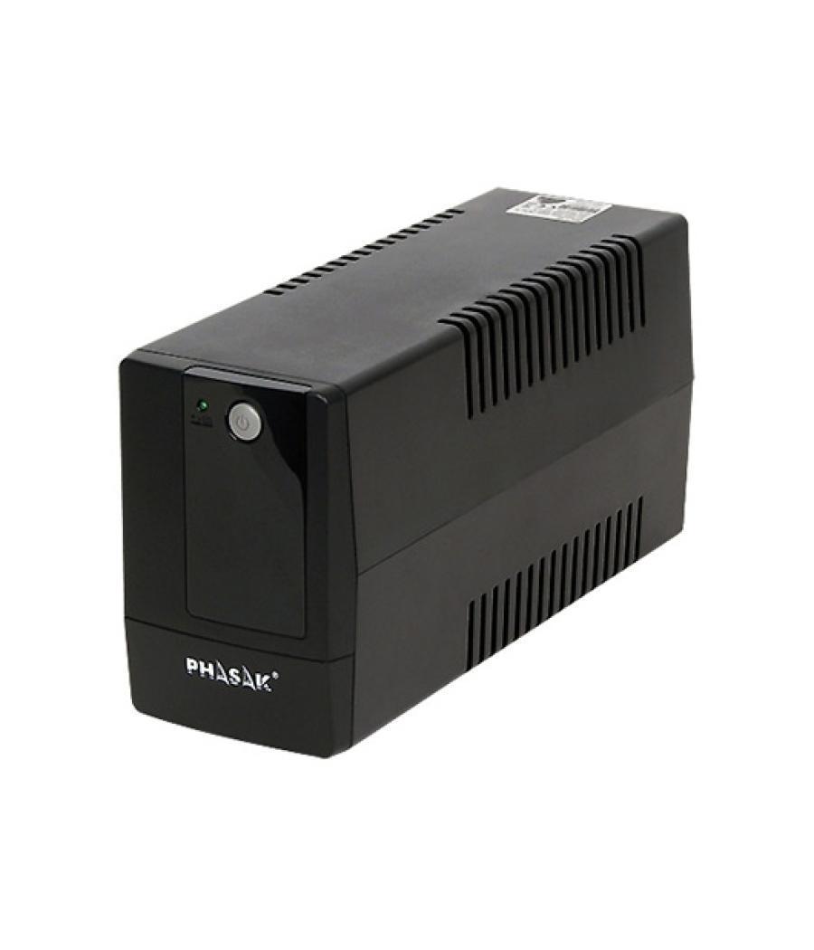 Sai/ups 600va phasak interact avr 2xschuko ph9406