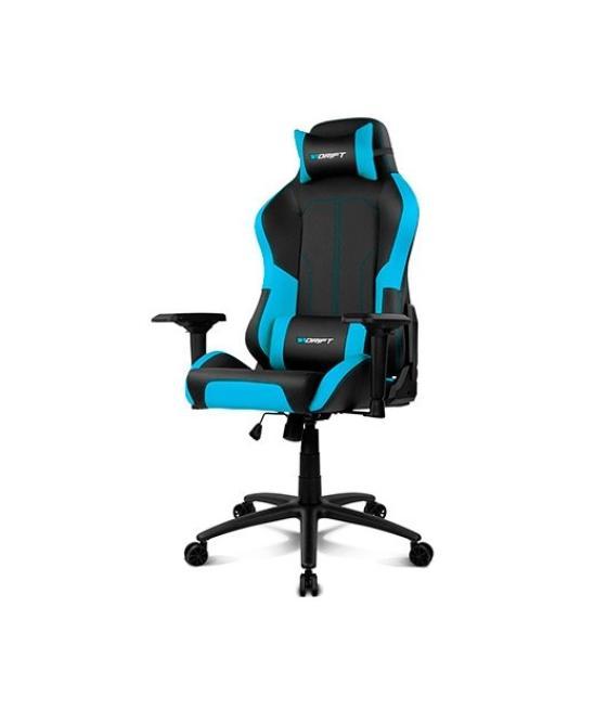 Silla gaming drift dr250bl negro/azul