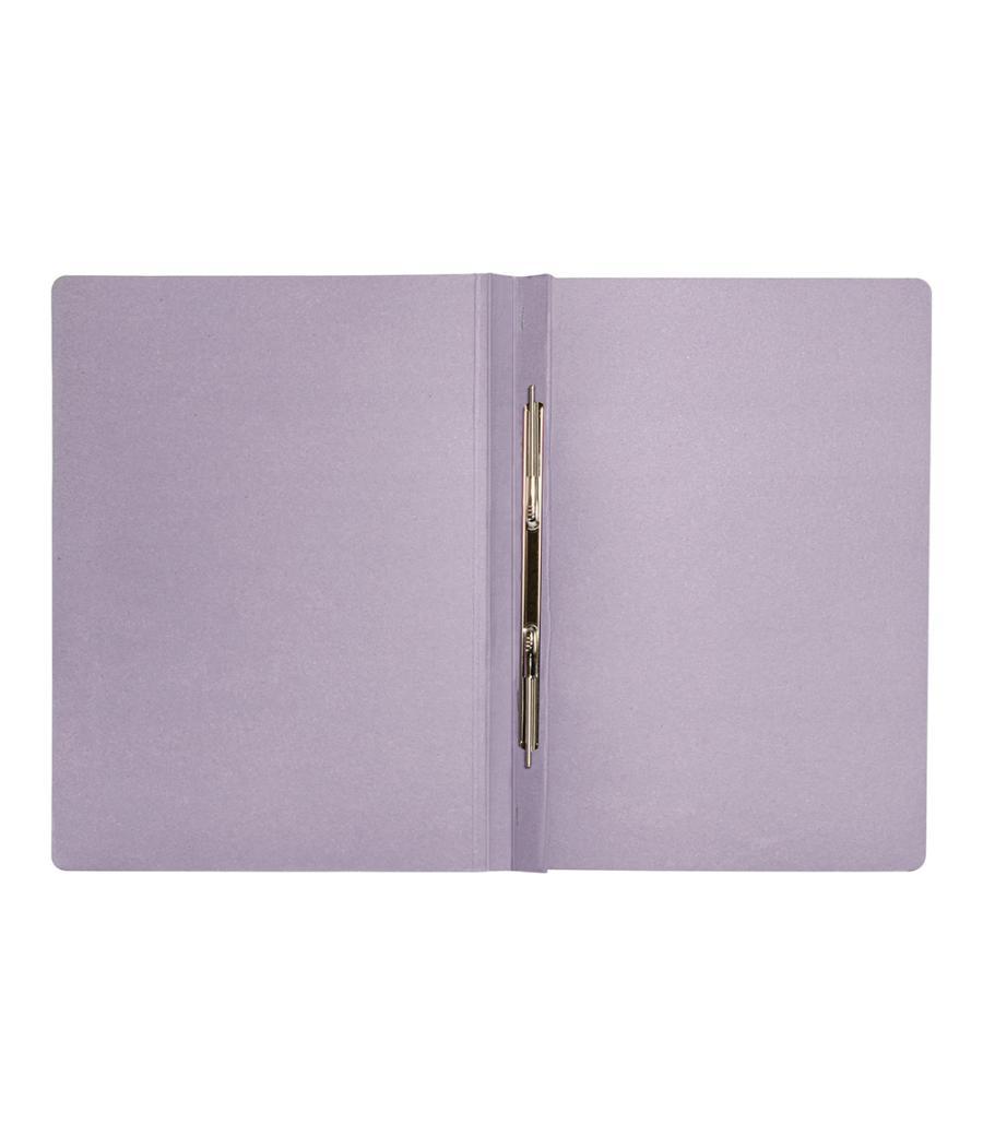 Carpeta gusanillo liderpapel folio cartón azul