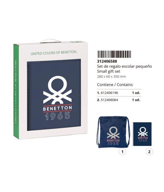 Set regalo pequeño safta benetton varsity 60x280x350 mm