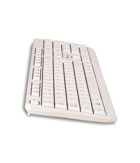Teclado ngs wired spike blanco
