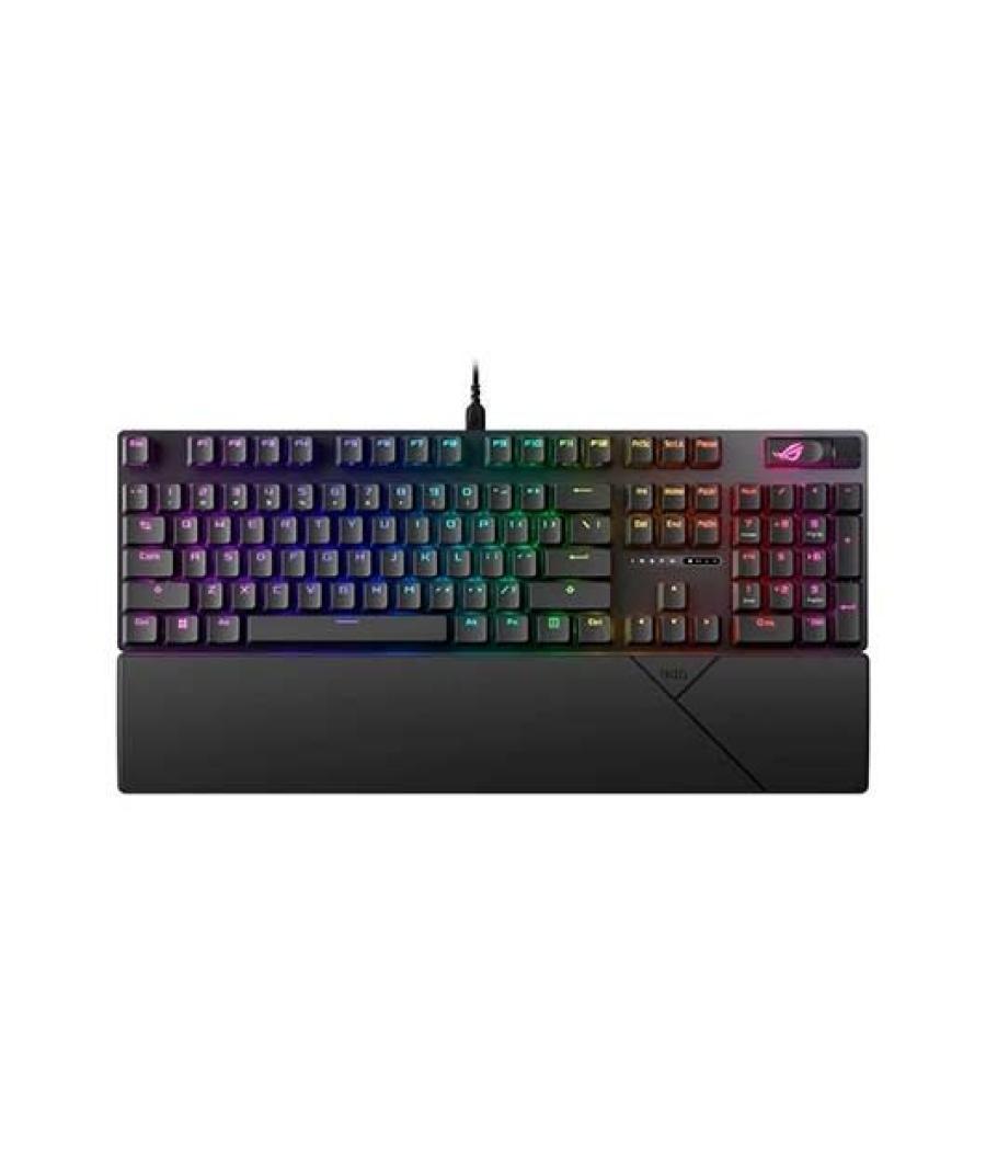 Teclado mecanico asus rog strix scope ii nx snow