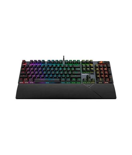 Teclado mecanico asus rog strix scope ii nx snow