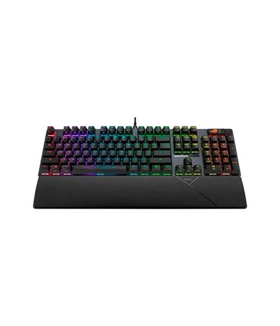 Teclado mecanico asus rog strix scope ii nx snow