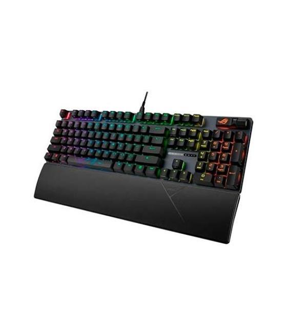 Teclado mecanico asus rog strix scope ii nx snow