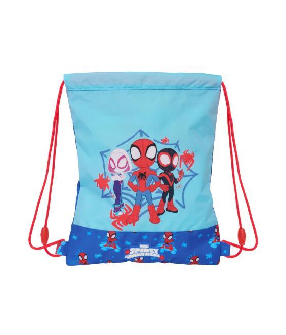 Saco plano safta junior spidey and his amazing friends 10x260x340 mm