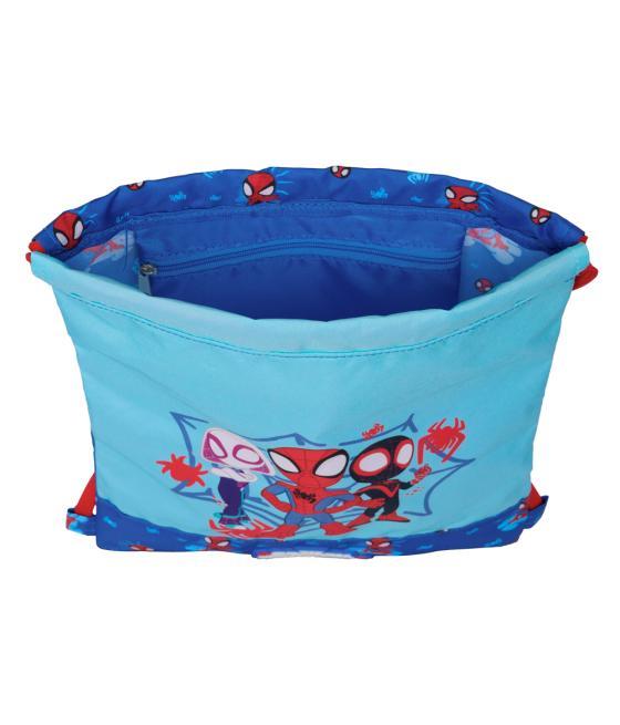 Saco plano safta junior spidey and his amazing friends 10x260x340 mm