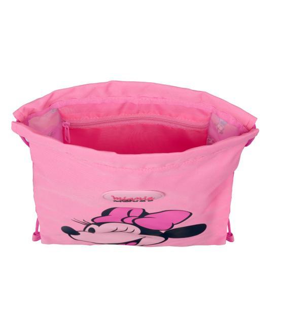 Saco plano safta junior minnie mouse loving 10x260x340 mm