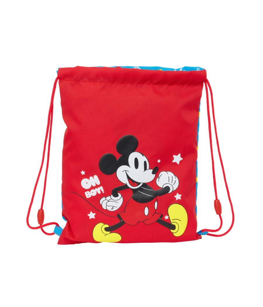 Saco plano safta junior mickey mouse fantastic 10x260x340 mm