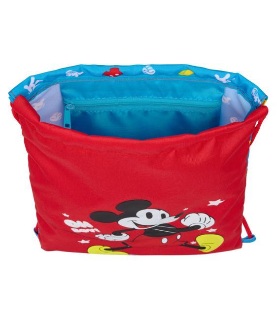 Saco plano safta junior mickey mouse fantastic 10x260x340 mm