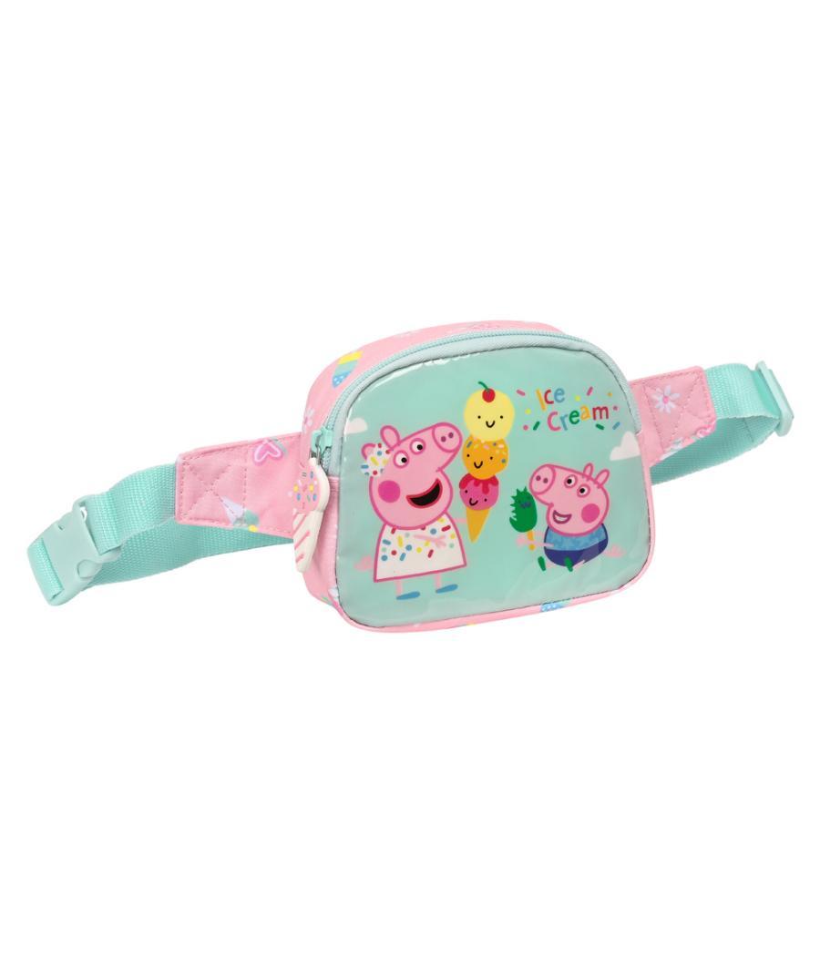 Riñonera safta infantil peppa pig ice cream 40x140x110 mm