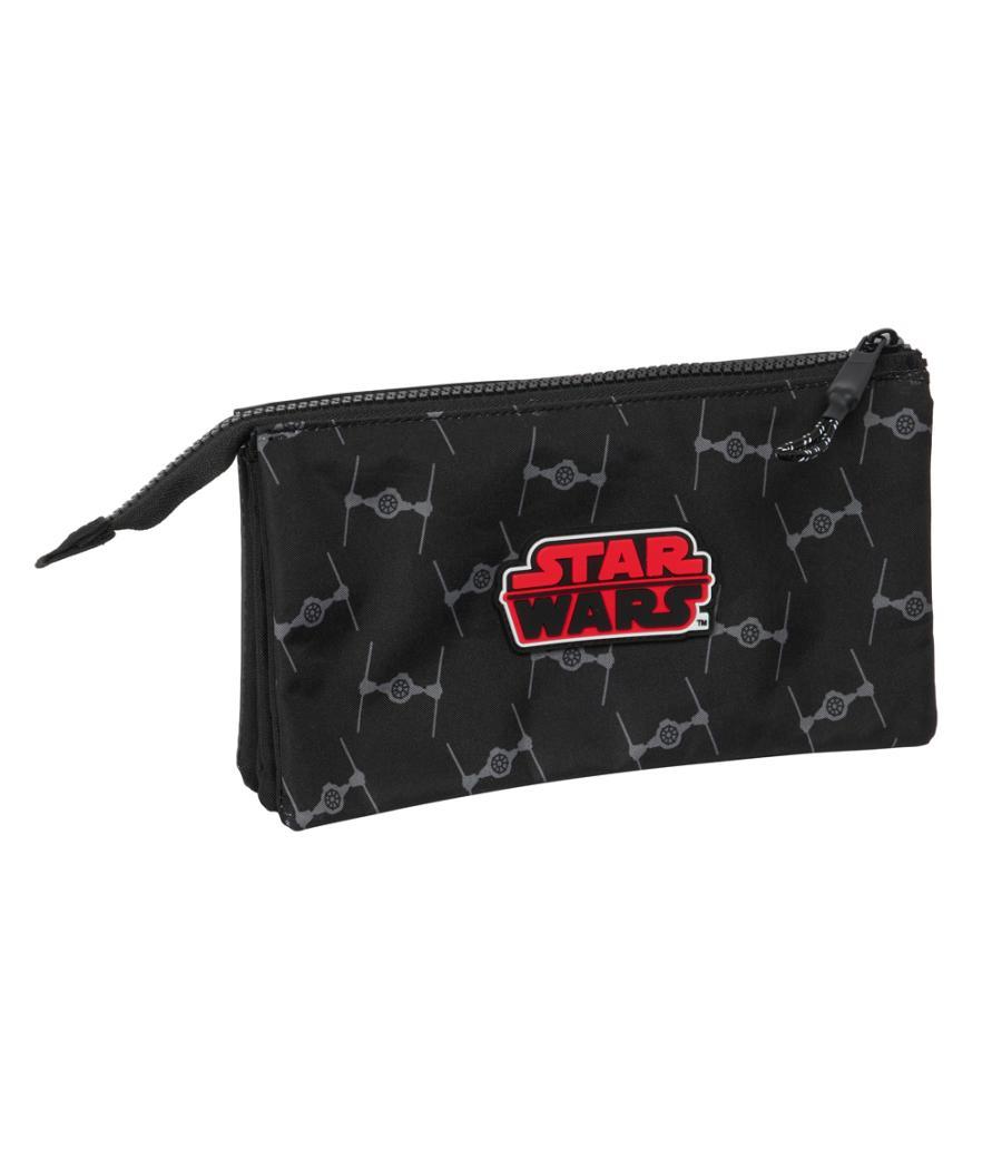 Bolso escolar portatodo safta triple star wars the fighter 30x220x120 mm