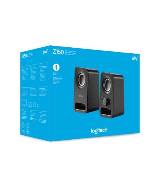 Logitech z150 - altavoces - negro