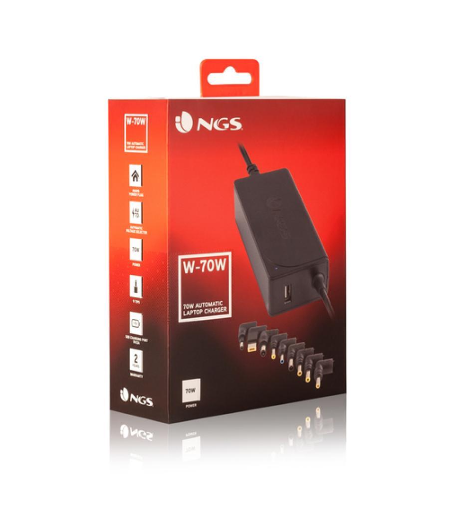 Ngs w-70w adaptador e inversor de corriente