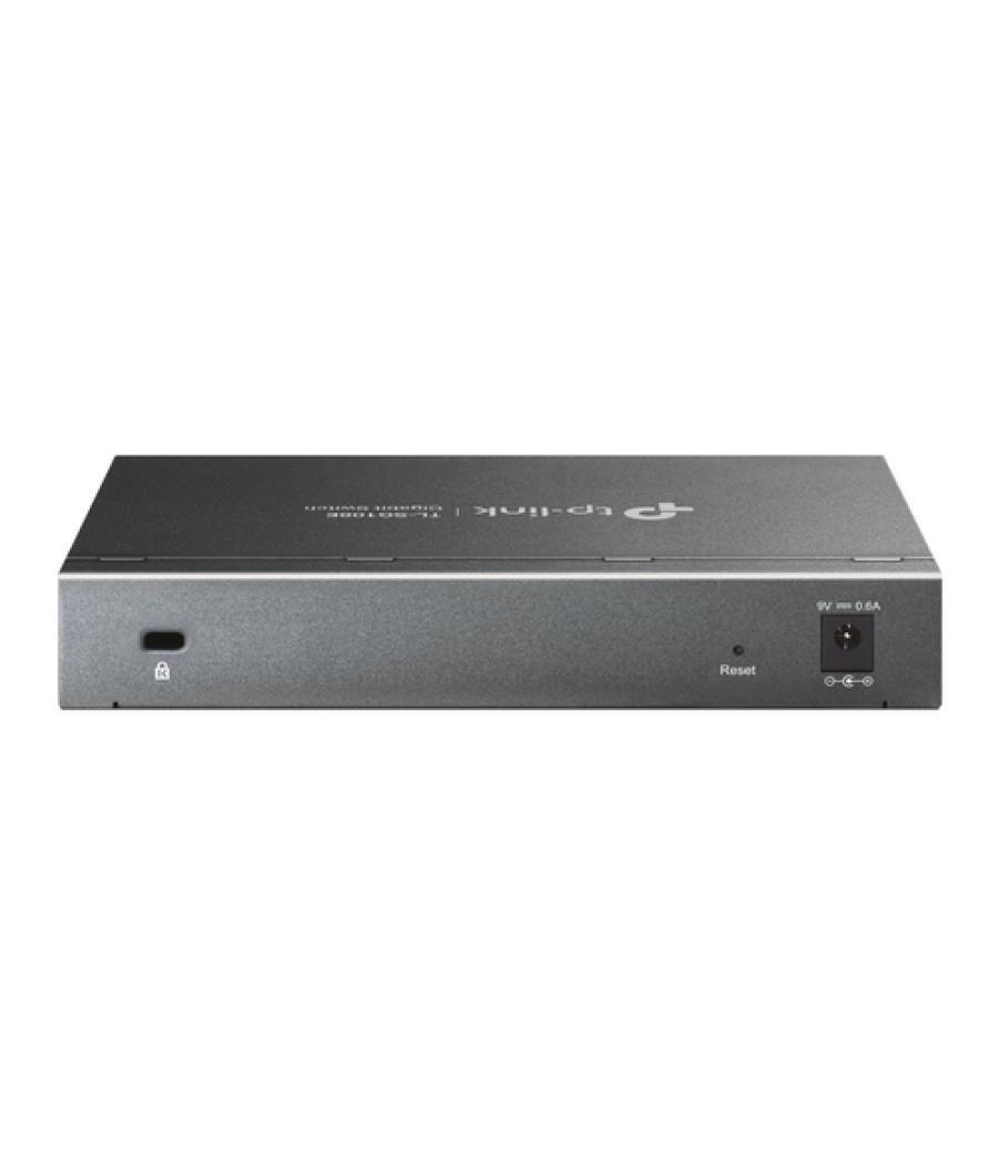 Tplink tl-sg108e 8-port metal gigabit switch - conmutador - gestionable easysmart - 8 x 10/100/1000 - sobremesa