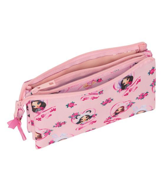 Bolso escolar portatodo safta triple na na na surprise fabulous 30x220x120 mm