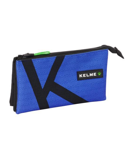 Bolso escolar portatodo safta triple kelme royal 30x220x120 mm