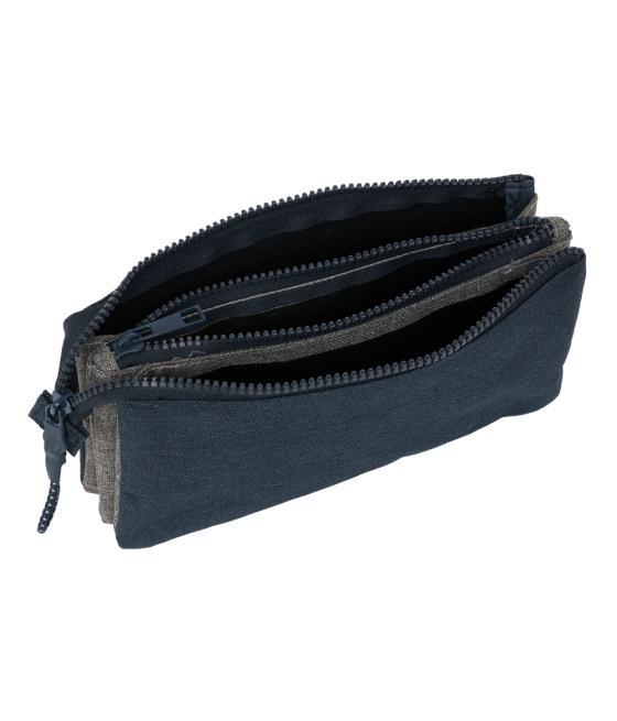 Bolso escolar portatodo safta triple kappa dark navy 30x220x120 mm