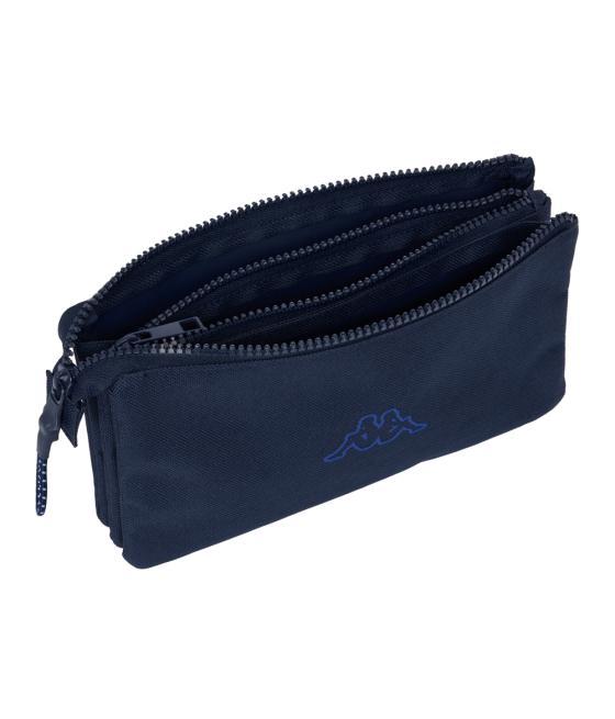 Bolso escolar portatodo safta triple kappa blue night 30x220x120 mm