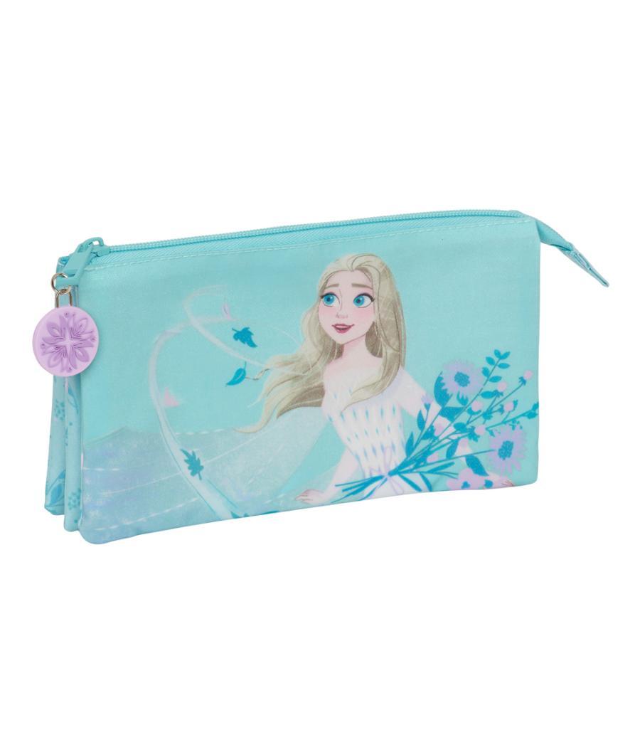 Bolso escolar portatodo safta triple frozen ii hello spring 30x220x120 mm