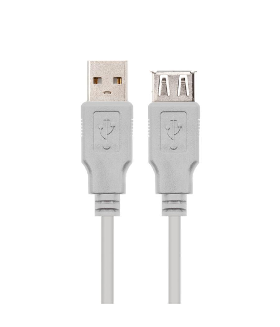 Nanocable - cable alargador usb 2.0 de 3m conexión a/m-a/h