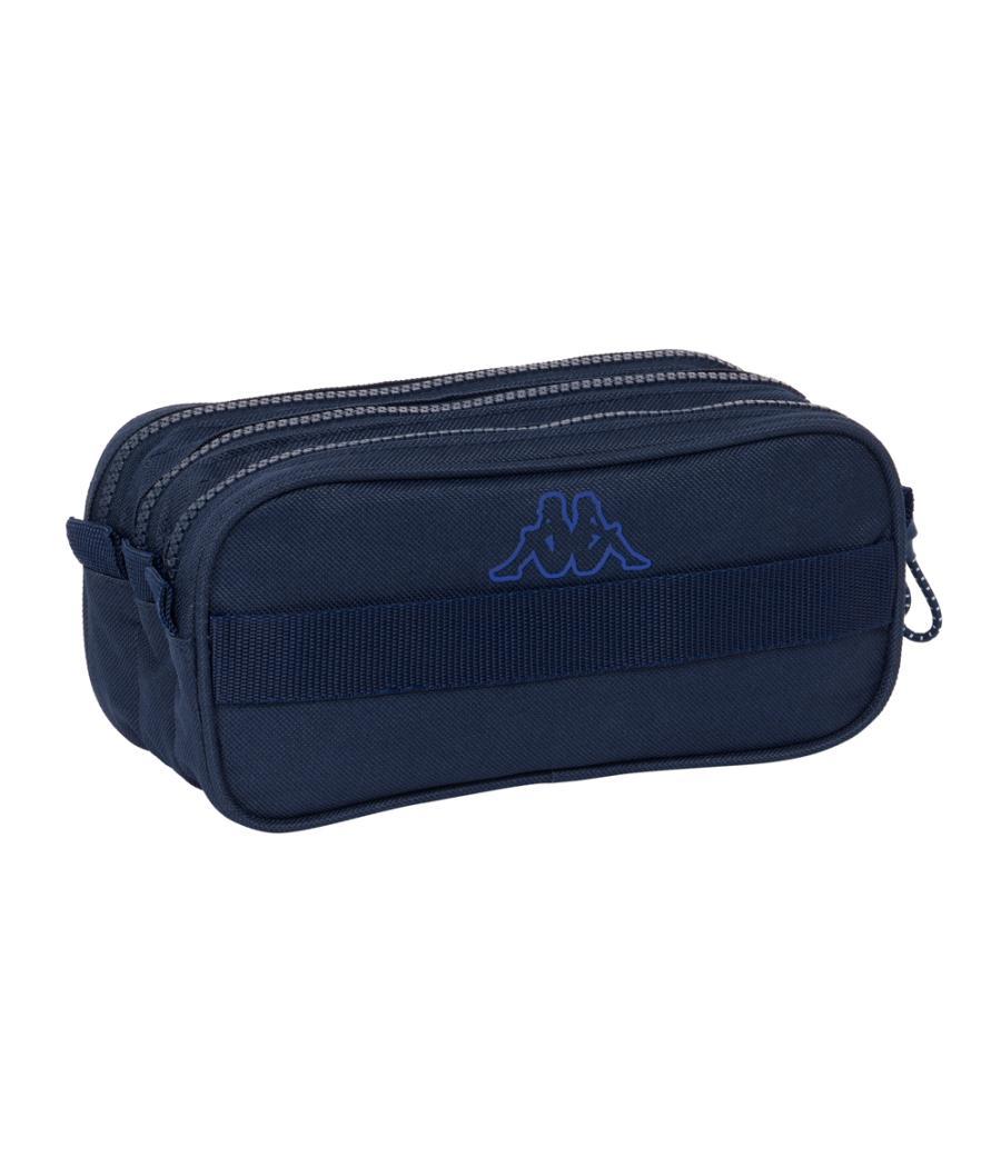 Bolso escolar portatodo safta triple big kappa blue night 80x215x100 mm