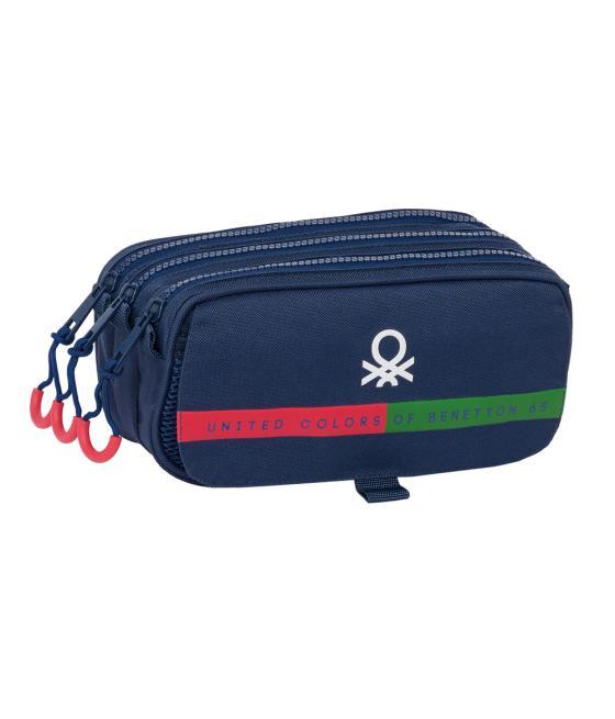 Bolso escolar portatodo safta triple big benetton italy 80x215x100 mm