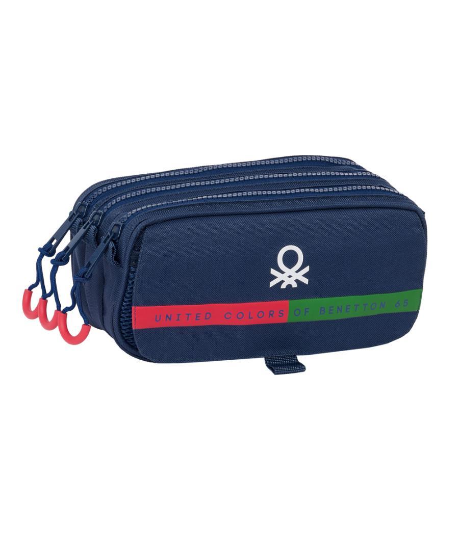 Bolso escolar portatodo safta triple big benetton italy 80x215x100 mm