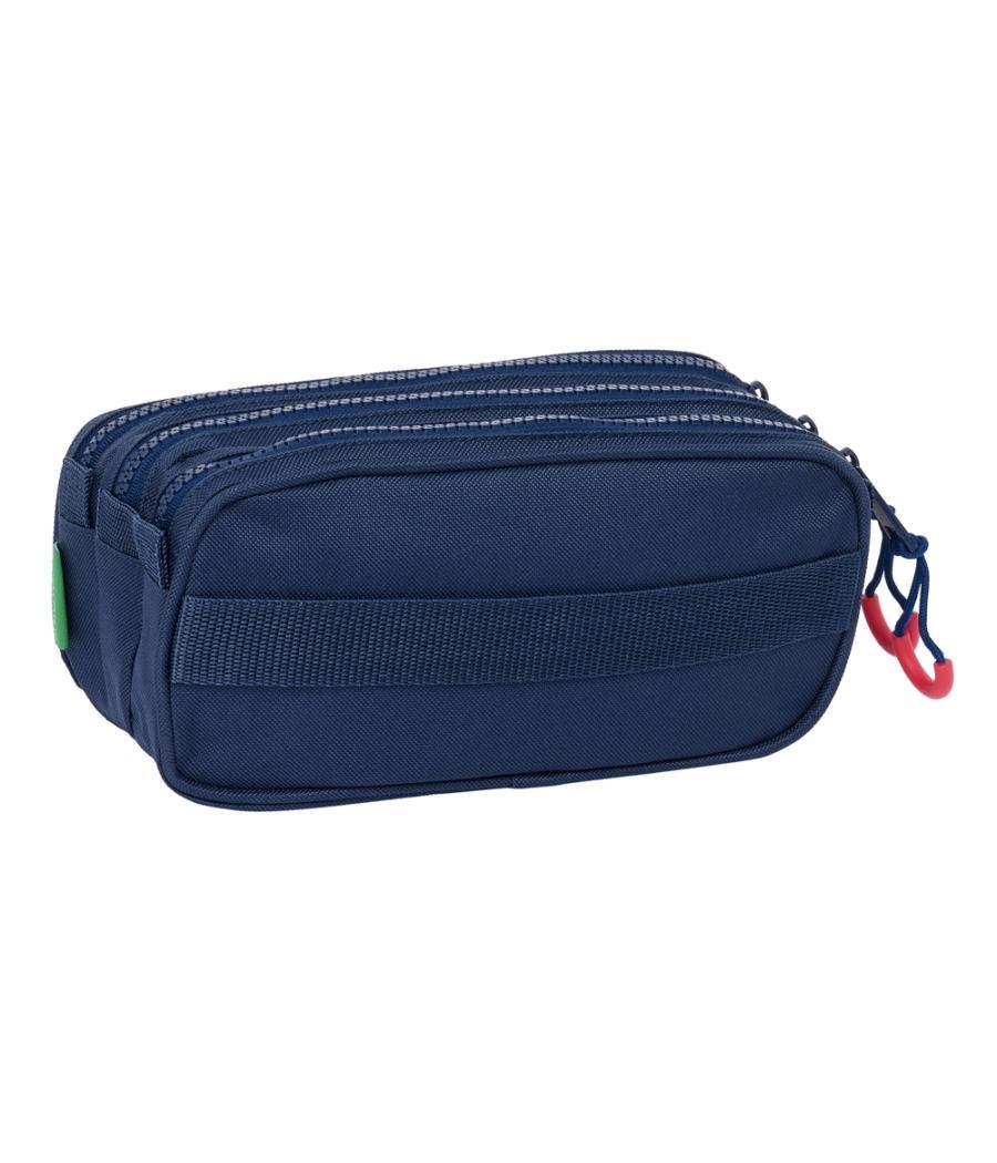 Bolso escolar portatodo safta triple big benetton italy 80x215x100 mm