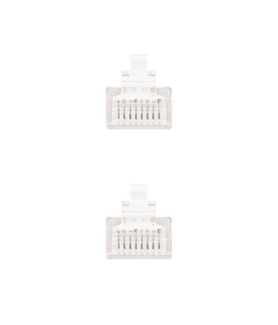 Nanocable - cable de red latiguillo utp cat.5e de 3m - color blanco