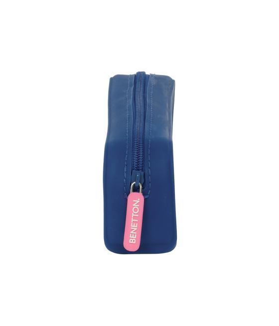 Bolso escolar portatodo safta silicona benetton cool 55x185x75 mm