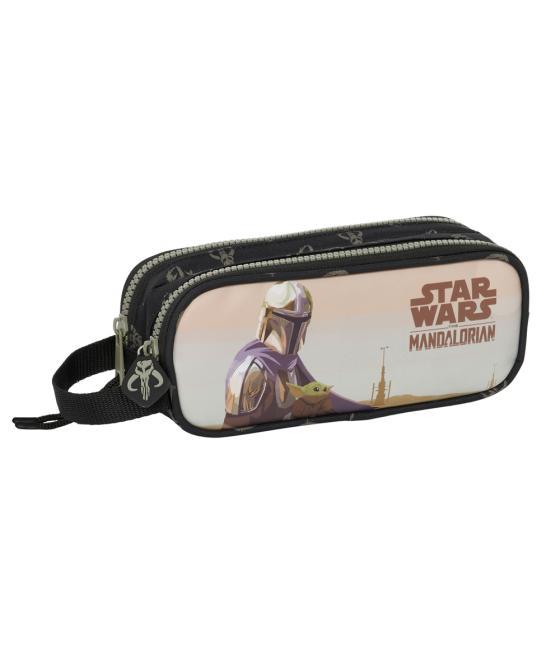 Bolso escolar portatodo safta doble the mandalorian this is the way 60x210x80 mm