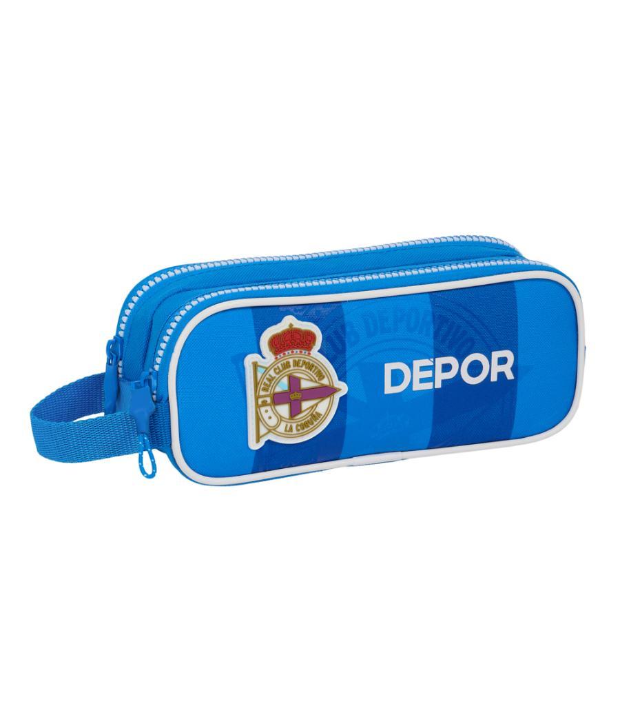 Bolso escolar portatodo safta doble deportivo de la coruña 60x210x80 mm