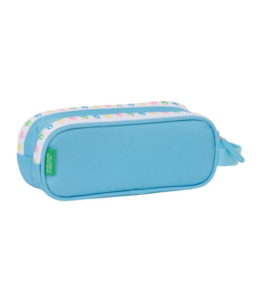 Bolso escolar portatodo safta doble benetton spring 60x210x80 mm