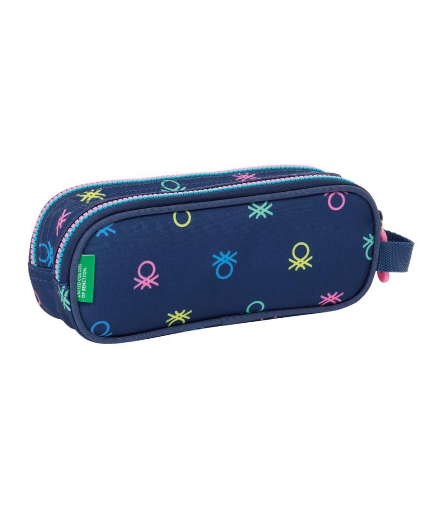 Bolso escolar portatodo safta doble benetton cool 60x210x80 mm